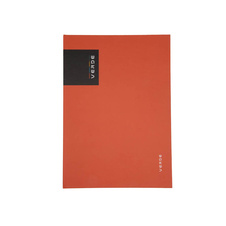 Kniha záznamní VERDE - A4 / linka / 96 listů / cihlová