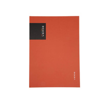 Kniha záznamní VERDE - A4 / linka / 96 listů / cihlová