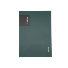 Kniha záznamní VERDE - A4 / linka / 96 listů / zelená
