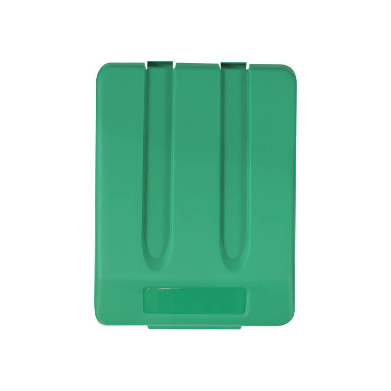 Víko na odpadkový koš na tříděný odpad - zelená