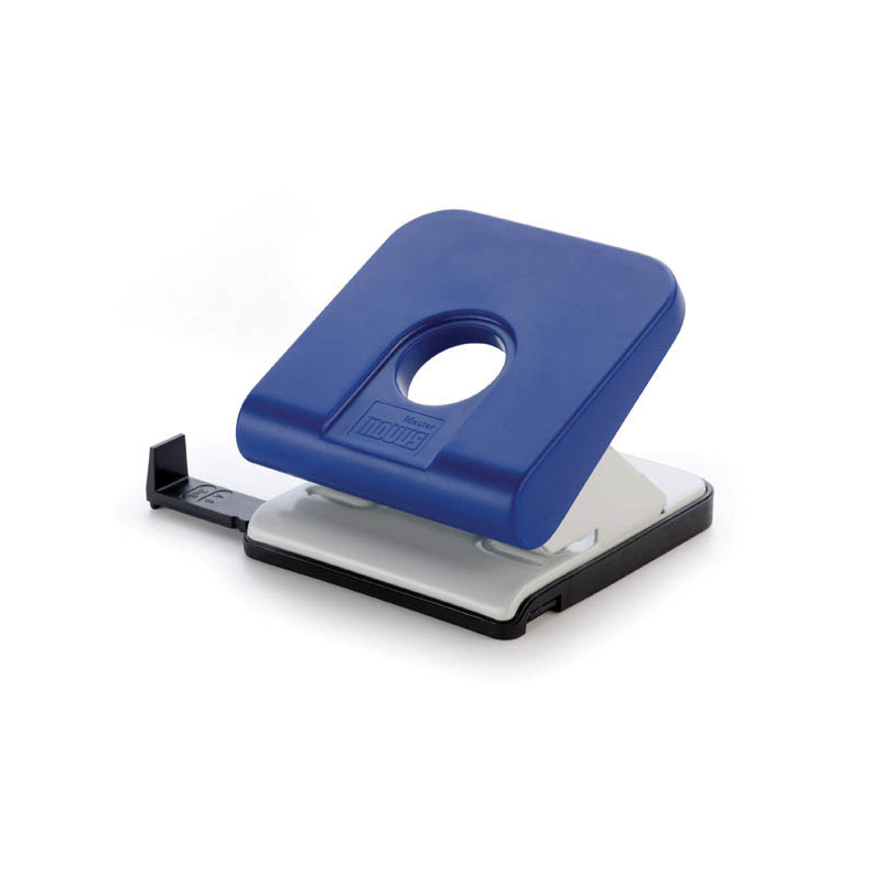 Kancelářský děrovač Novus Master / modrá-šedá - 25 listů