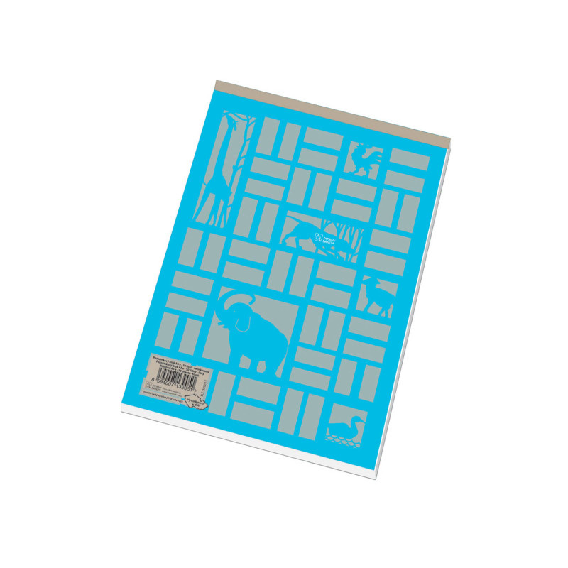 Blok šitý recyklovaný - A6 / čistý