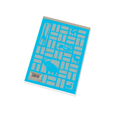 Blok šitý recyklovaný - A6 / čistý