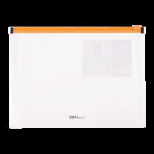 Spisové desky DELI Fashion na zip - A4 / barevný mix