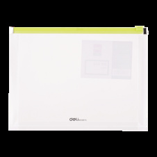 Spisové desky DELI Fashion na zip - A4 / barevný mix