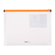 Spisové desky DELI Fashion na zip - A5 / barevný mix