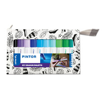 Popisovač Pilot Pintor MY PALETTE / sada 10 ks / studené odstíny