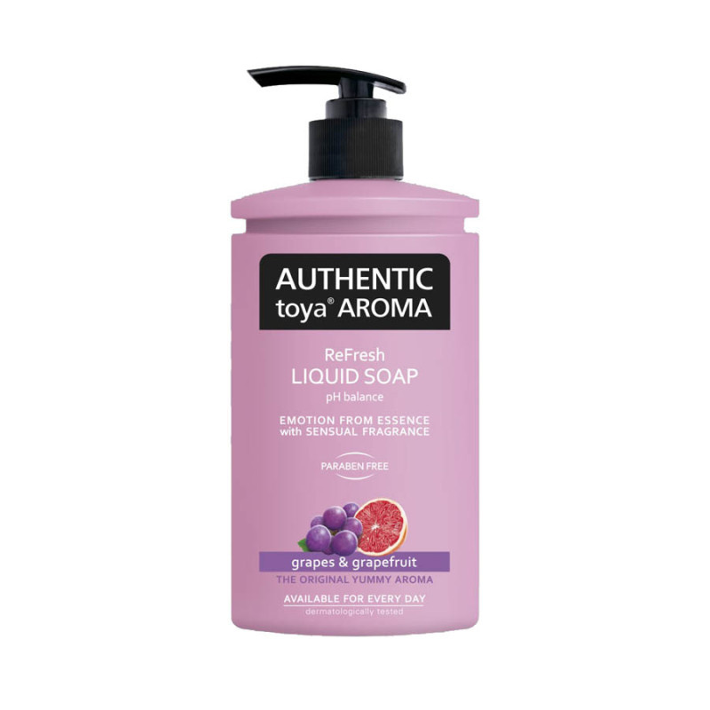 Tekuté mýdlo AUTHENTIC Hrozny a grep / 400 ml