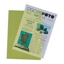 Zakládací obal A4 barevný - tvar L / žlutá / 100 ks