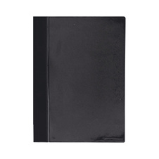 Rychlovazač A4 plastový s kapsou - černá