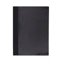 Rychlovazač A4 plastový s kapsou - černá