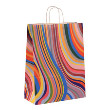 Taška papírová kroucené ucho - 70. léta / 320 x 140 x 420 mm