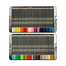 Pastelky Kores Kolores plechový box trojhranné / 72 barev