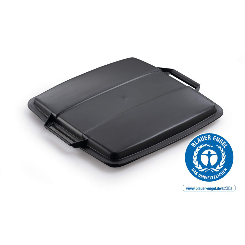 Víko na odpadkový koš Durabin ECO 90 l / černá