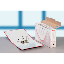 Box archivní A4 - hřbet 8 cm / bílá / 128080