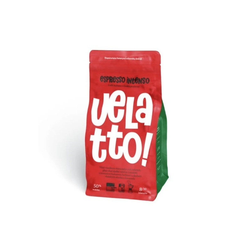Zrnková káva Velatto Espresso Intenso / 1kg