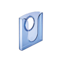 Prezentační odkladač - box / modrá transparentní