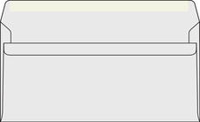 Obálky DL recyklované samolepicí - 1000 ks