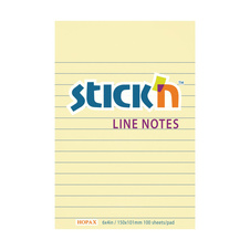 Samolepicí bločky Stick´n by Hopax - 101 mm x 150 mm / linka / 100 lístků