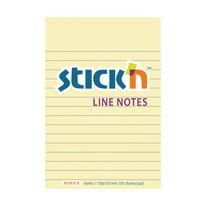 Samolepicí bločky Stick´n by Hopax - 101 mm x 150 mm / linka / 100 lístků