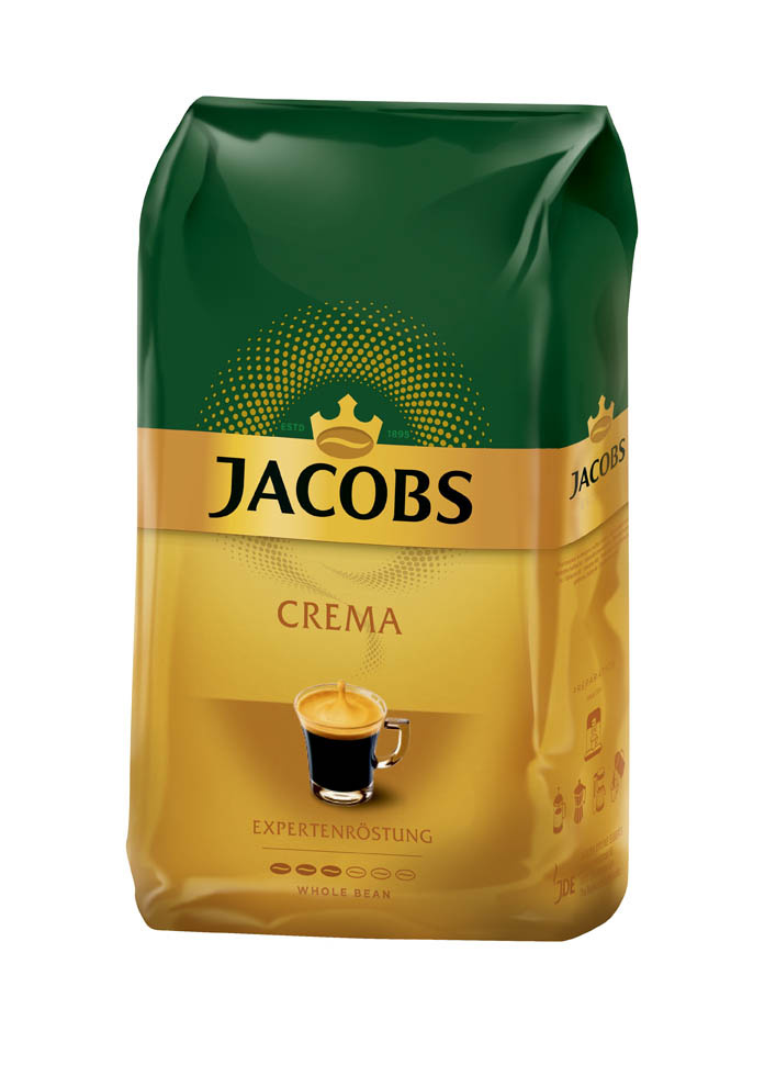 Zrnková káva Jacobs Crema / 1 kg