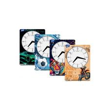 Školní hodiny A4 - mix kluci