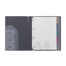 Kroužkový záznamník VERDE Karis A4 - 90 l / milano