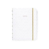 Blok Filofax Notebook Moonlight bílá - A5/56l
