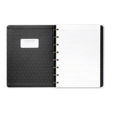 Blok Filofax Notebook Moonlight bílá - A5/56l