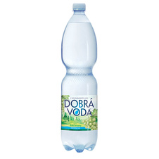 Dobrá voda s příchutí - bílé hrozny / neperlivá / 1,5 l