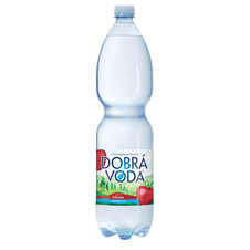 Dobrá voda s příchutí - jahoda / neperlivá / 1,5 l