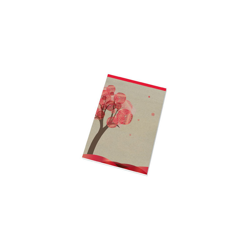 Blok šitý recyklovaný - A4 / linka