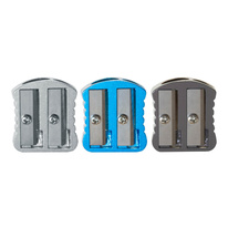 Ořezávátko Spoko Solid kovové - dvojité / mix barev