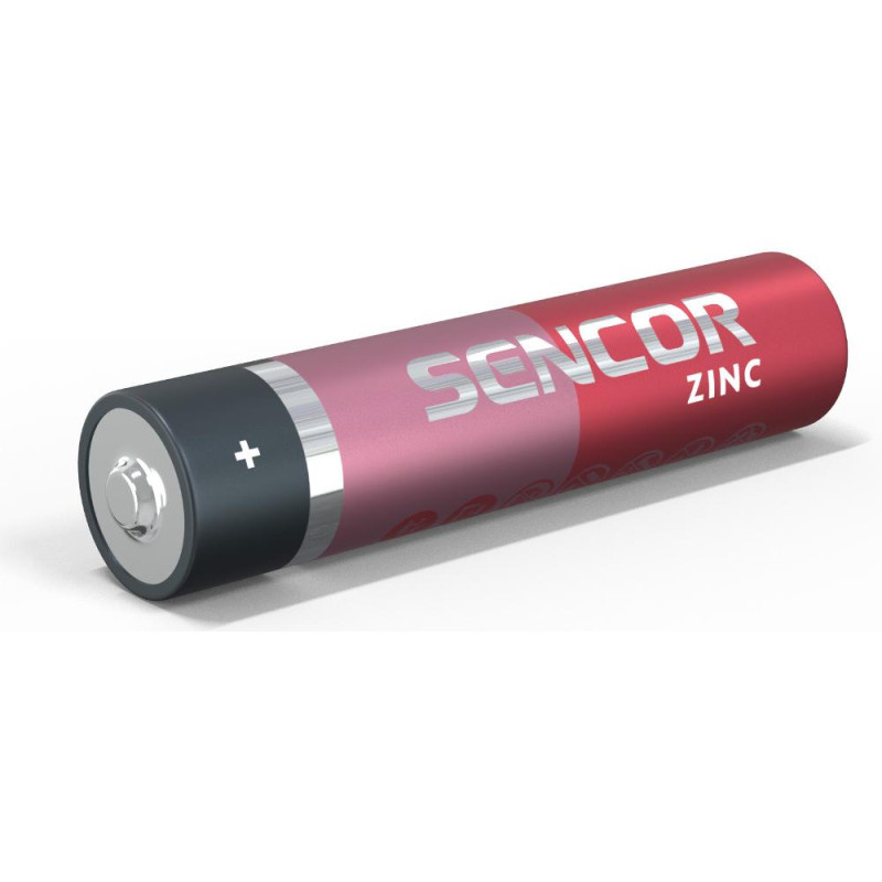 Baterie Sencor zinková tužková AAA R03 / 4 ks
