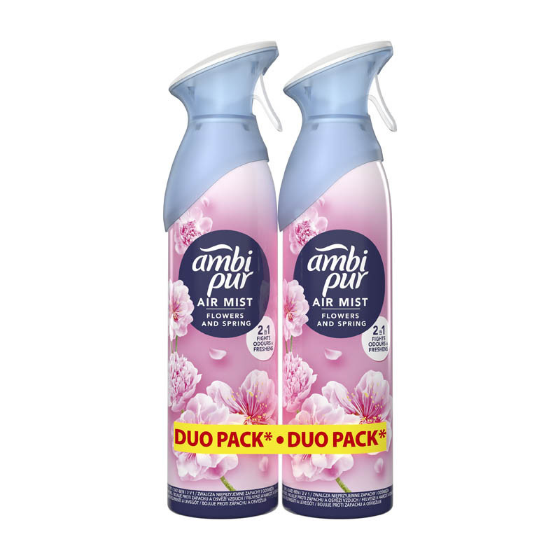 Osvěžovač vzduchu AmbiPur Flowers & Spring - 2 x 185 ml