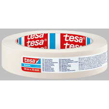 Lepicí páska krepová Tesa bílá - 25 mm x 50 mm