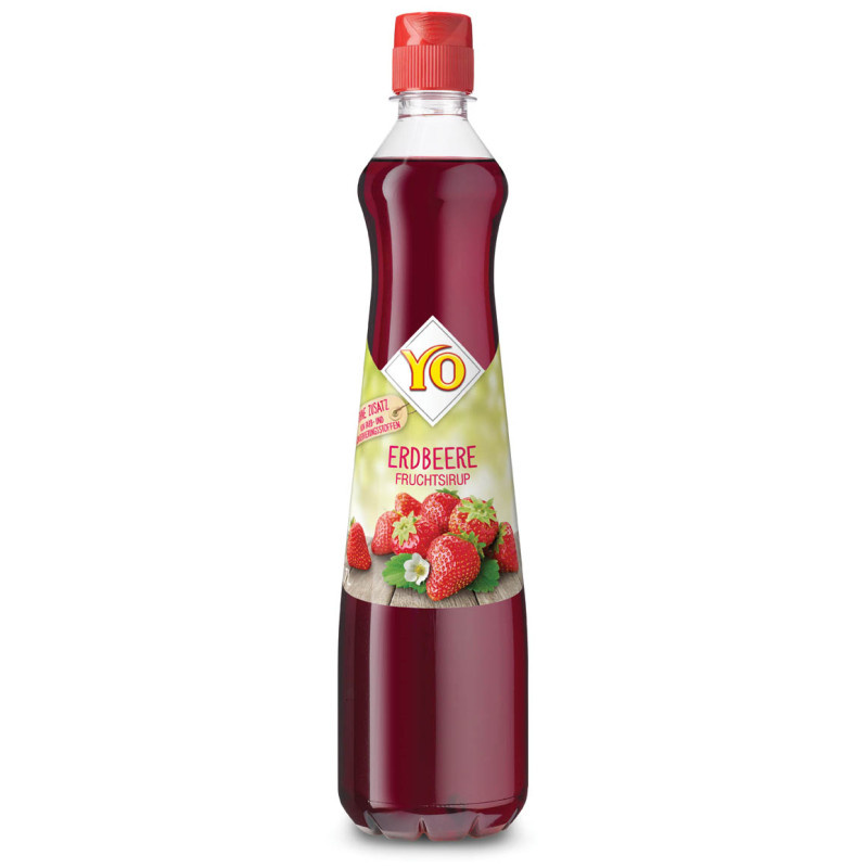 Sirup YO - jahoda 700 ml