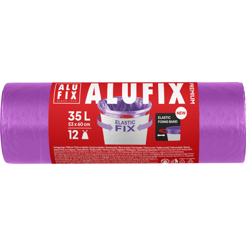 Pytle Alufix Premium Elastic Fix - 53x60cm / 35l / 22my / 12ks