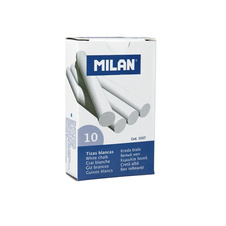 Křídy školní Milan - bílé / 10 ks