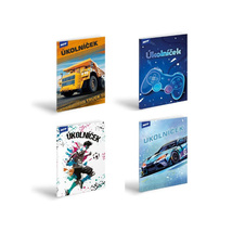 Úkolníčky - A6 / mix motivů pro kluky