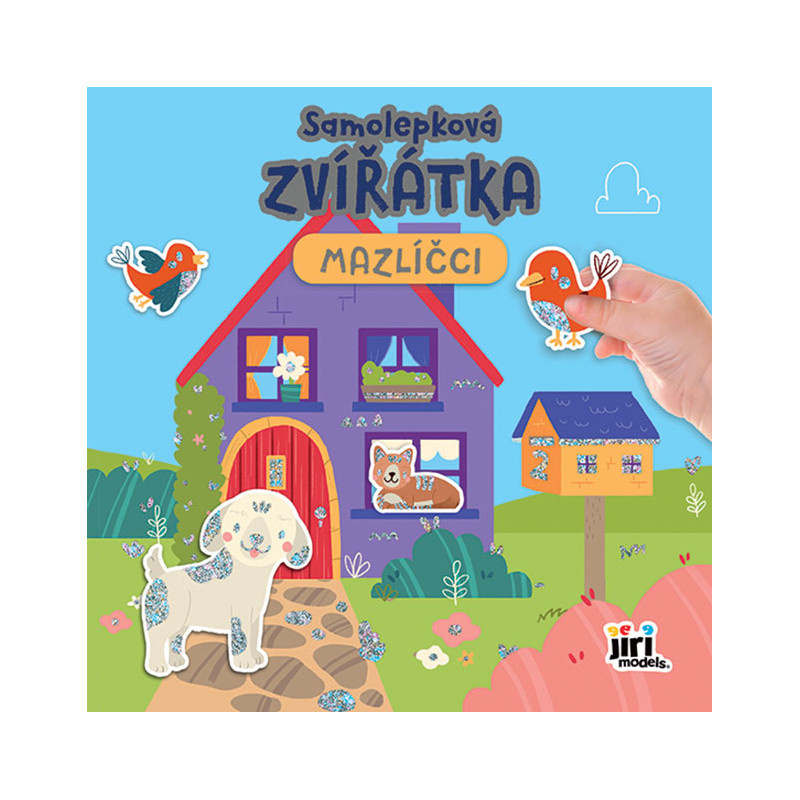 Samolepková knížka zvířátka - Mazličci