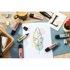 Zvýrazňovač STABILO® BOSS ORIGINAL NatureCOLORS / sada 4 ks