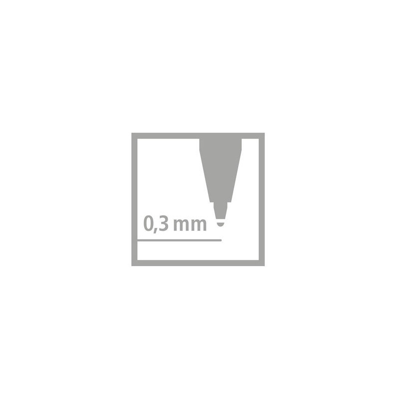 Náplň STABILO Easy Original - 0,3 mm / náhradní náplně / 3 ks