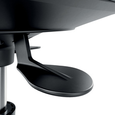 Balanční židle Leitz Ergo s kolečky - šedá