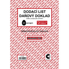 Dodací list daňový doklad Baloušek A5 / 50 listů / NCR / PT140