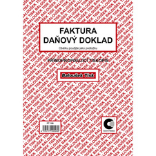 Faktura daňový doklad Baloušek A5 / 50 listů / NCR / PT199