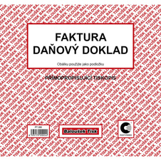 Faktura daňový doklad Baloušek A4 / 2/3 / 50 listů / NCR / PT200