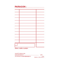 Paragon blok Baloušek 80 x 150 mm / nečíslovaný / 50 listů / ET005