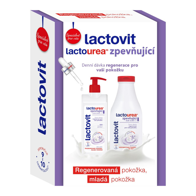Sada Lactovit Lactourea zpevňující - pro velmi suchou pleť