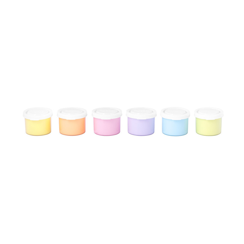 Prstové barvy JOVI - Pastel 6 x 35 ml